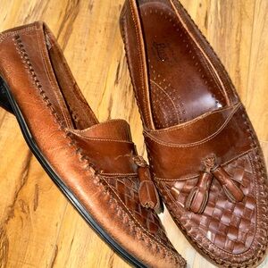 G.H. Bass Brown Leather Loafers